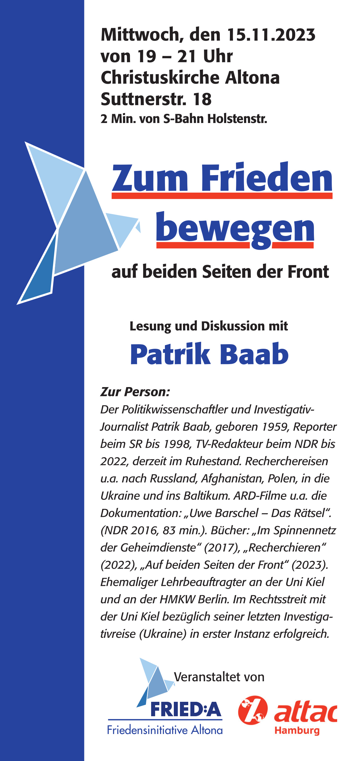 Zum Frieden bewegen