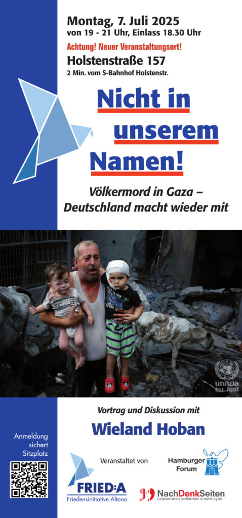 Völkermord in Gaza – Deutschland macht wieder mit